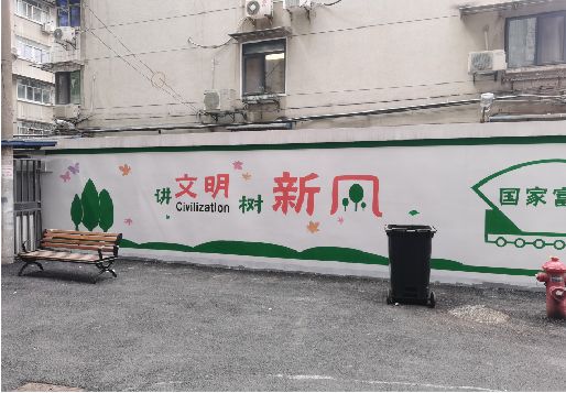 萍乡社区墙绘